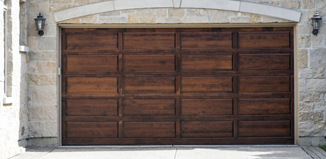 Wooden Garage door, La Puente